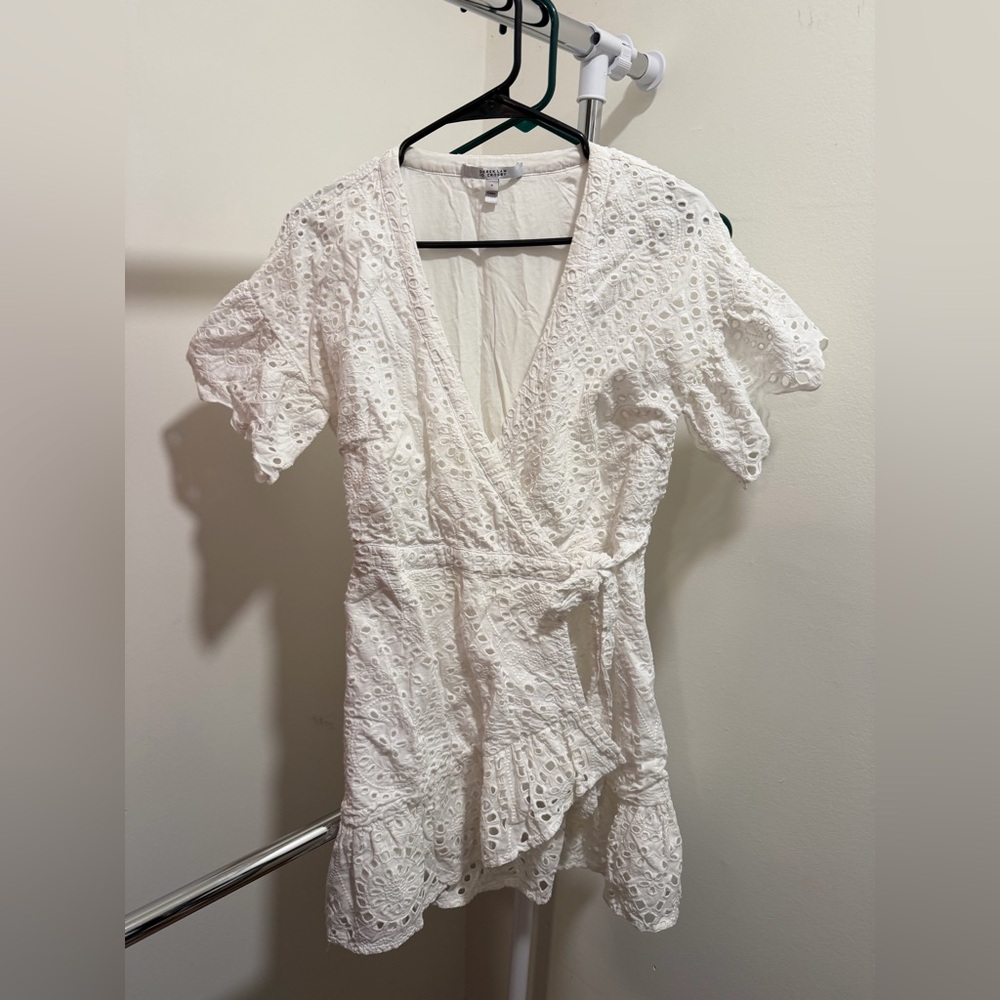 10 Crosby Derek Lam Cream Dress